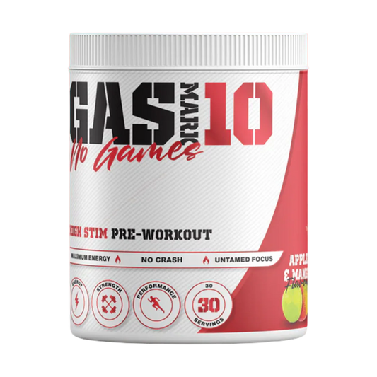 Gas Mark 10 No Games Pre workout 30 Servings