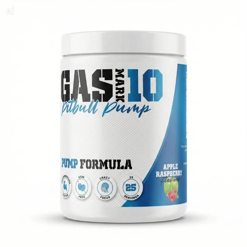 Gas Mark 10 Pitbull Pump Pre Workout 25 Servings
