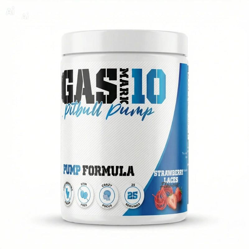 Gas Mark 10 Pitbull Pump Pre Workout 25 Servings