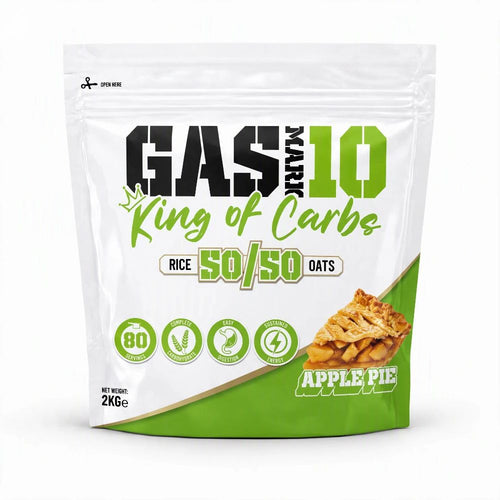 GAS Mark 10 50/50 oats rice blend bag, Apple Pie flavour, 2kg