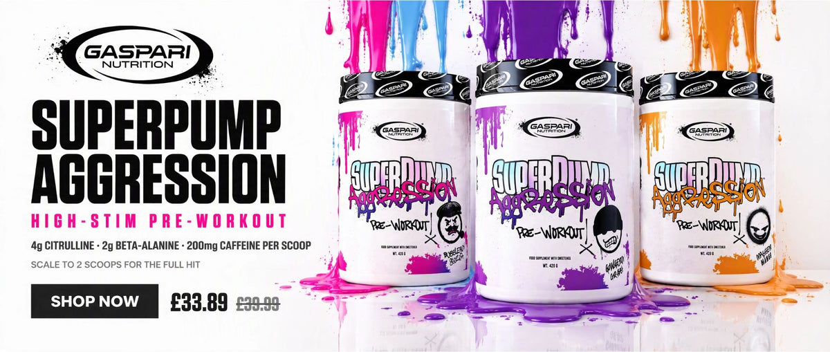 Gaspari superpump aggression home banner