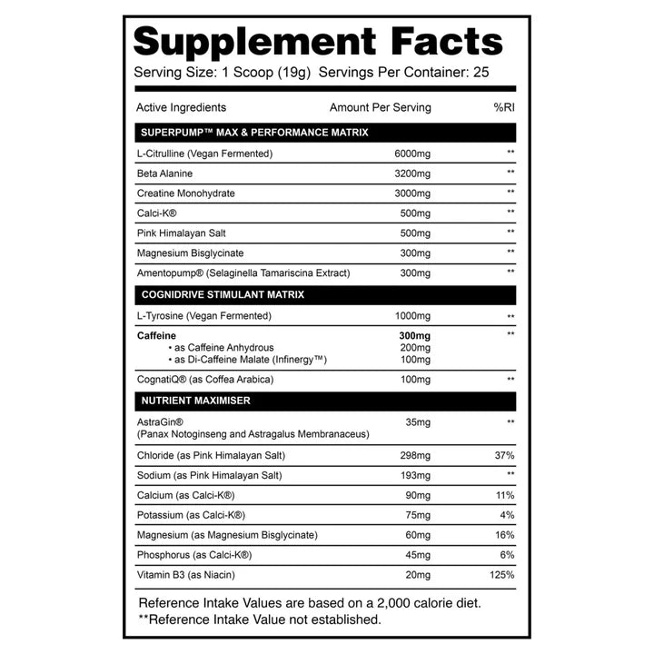 Gaspari Nutrition Superpump Max 475g