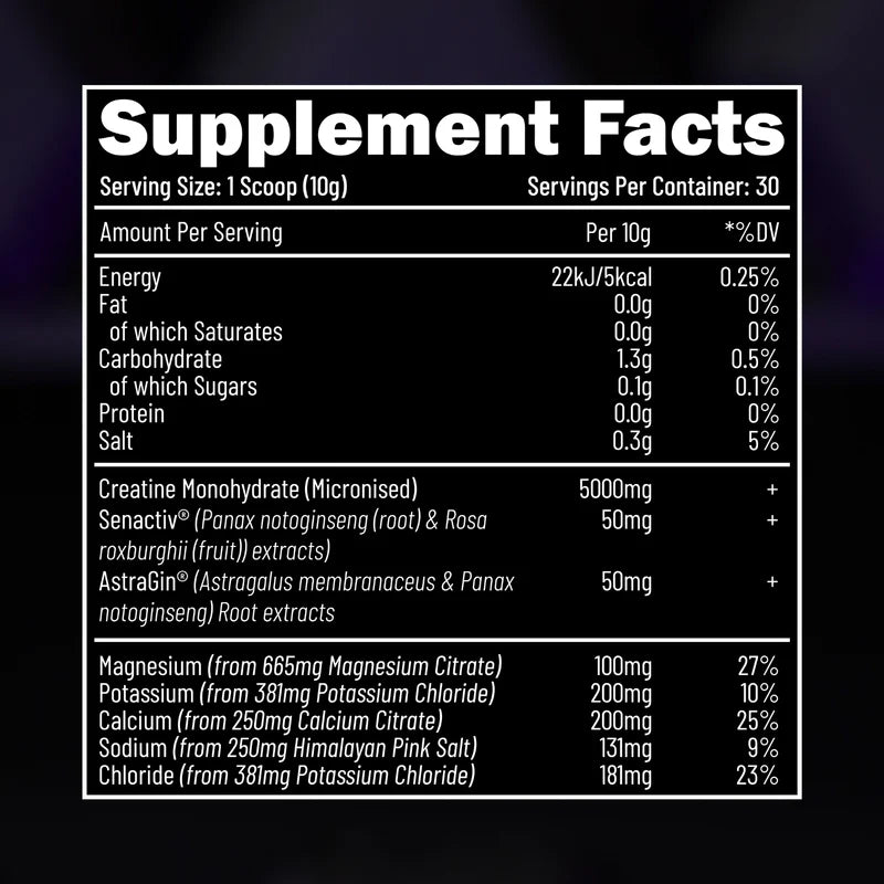 EFECTIV Hybrid Creatine + Hydration 300g