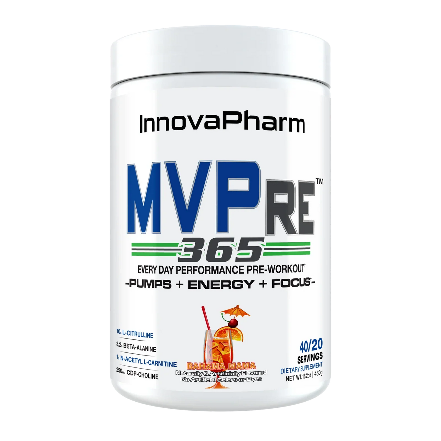 Innovapharm MVPRE 365 Pre-Workout – 460g