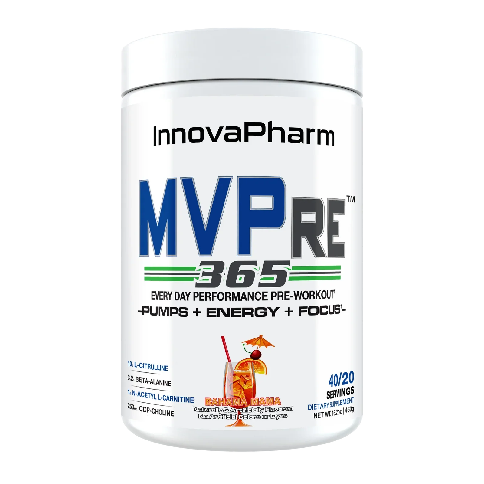 Innovapharm MVPRE 365 Pre-Workout – 460g
