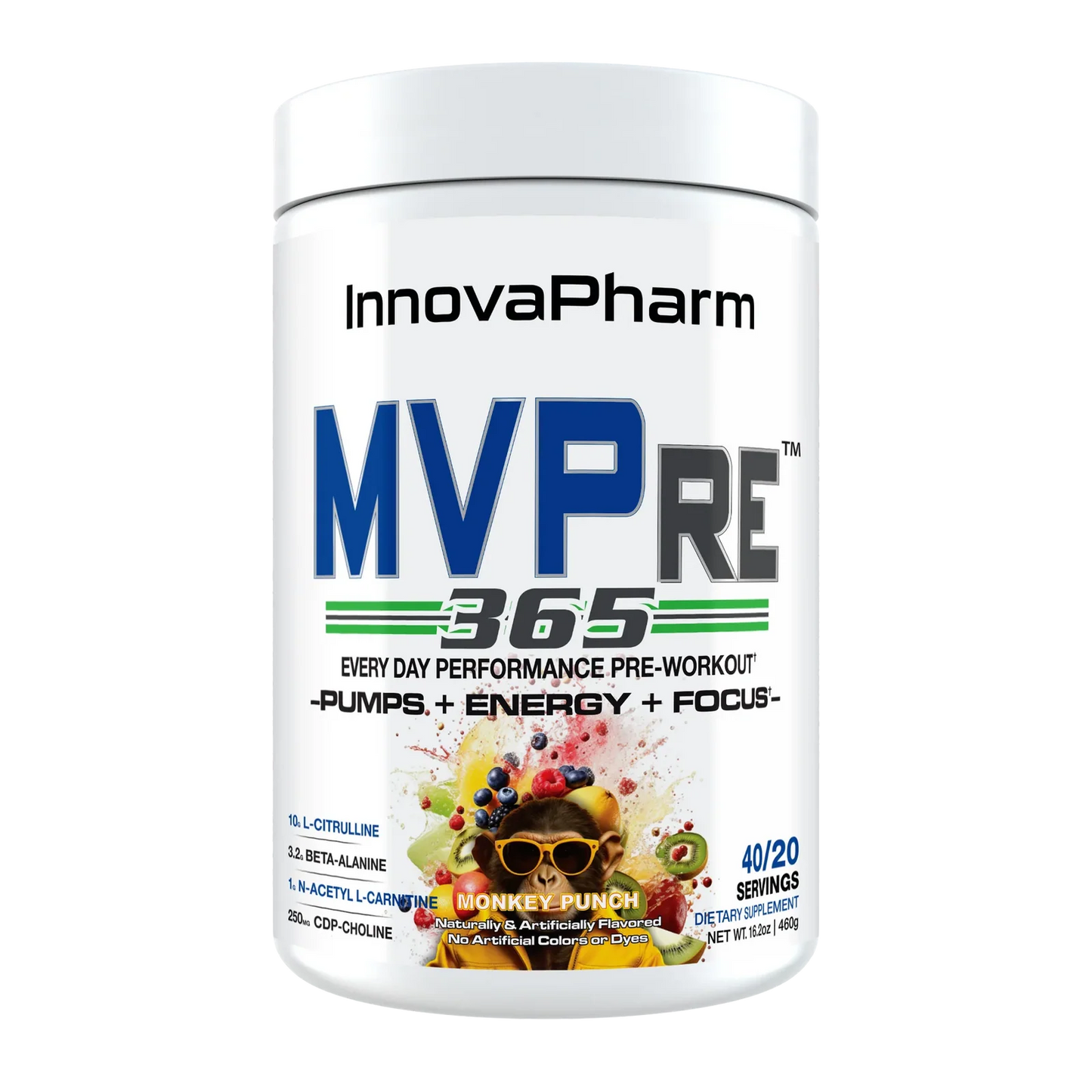 Innovapharm MVPRE 365 Pre-Workout – 460g