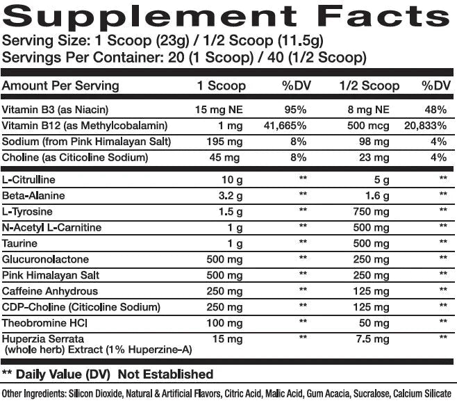 Innovapharm MVPRE 365 Pre-Workout – 460g