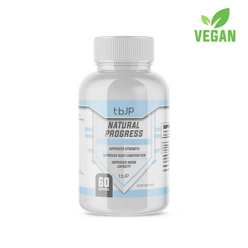 Trained by JP Natural Progress 60 Capsules BBE 04/26
