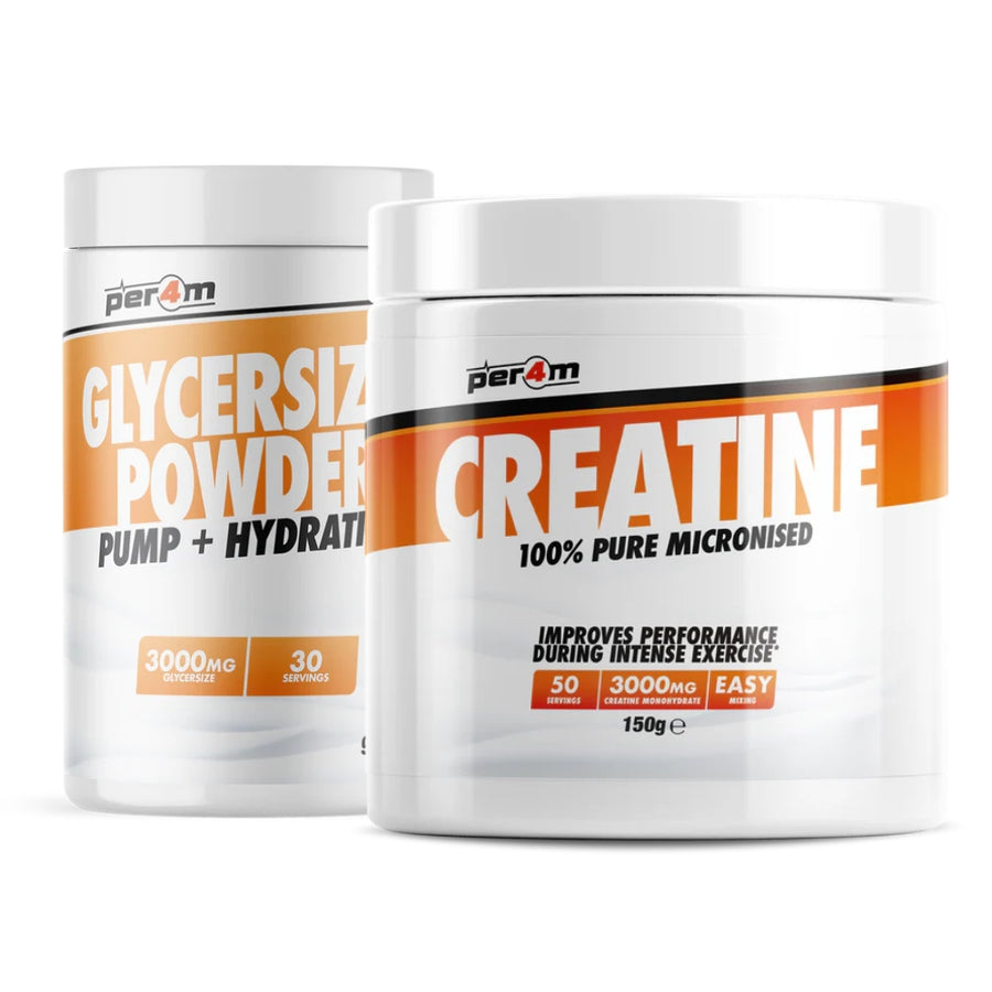 PER4M Pump & Power Bundle | GlycerSize™ + Creatine
