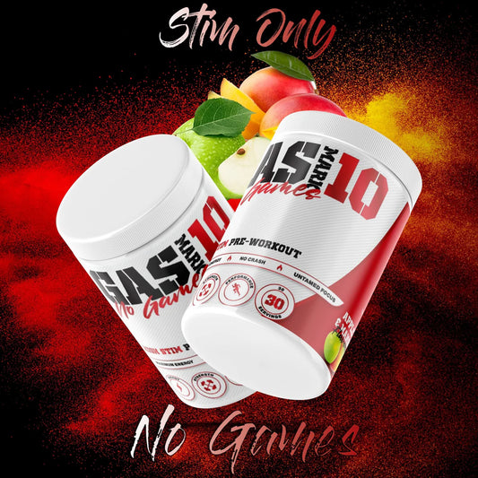 Gas Mark 10 No Games Pre workout 30 Servings