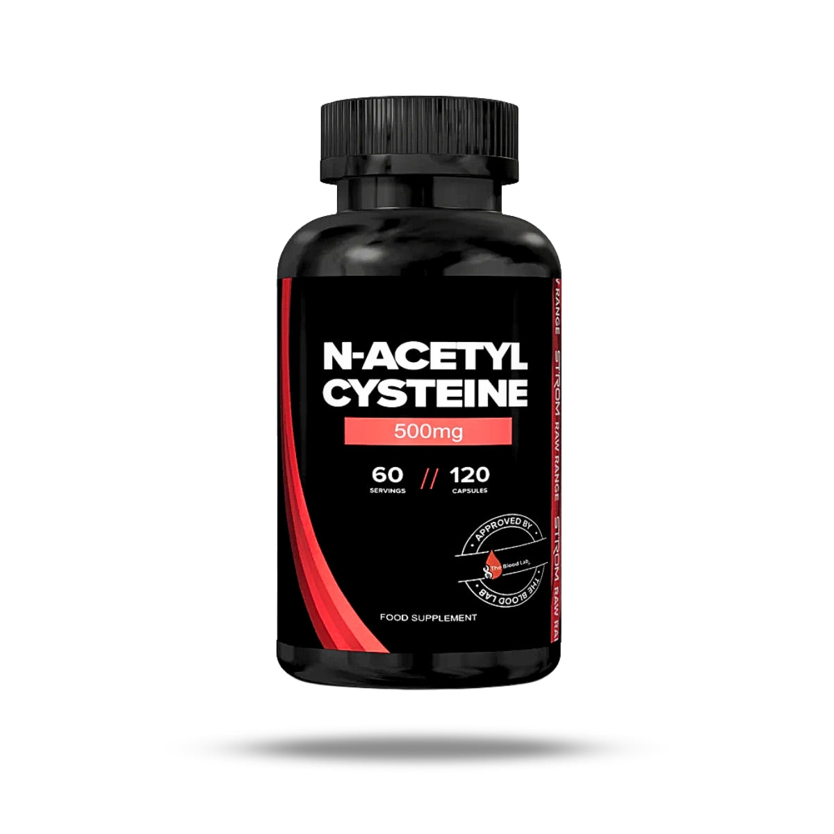 Strom Sports N-Acetyl Crsteine (NAC) 500mg 120 Servings
